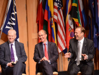 Mark Lyonette, Martin Stewart and Bill Cheney