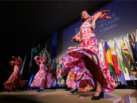 Traditional Spanish Flamenco dancers wowed the crowd.