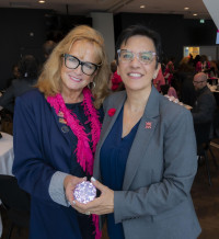 Giakoumopoulos Receives Surprise Award at GWLN Forum in Stockholm