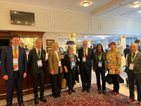 ENCU and WOCCU representatives in Brussels