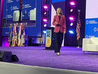 Elissa McCarter LaBorde speaking at GAC 2025