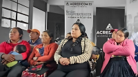 Rural women members of Acredicom