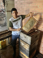Honey production at Cooperación Verde