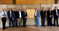 WOCCU members from the Canada, Australia, the United States and Poland meet at the Bank for International Settlements in Basel, Switzerland. 