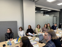 A learning session at Lithuanian Central Credit Union in Kaunus