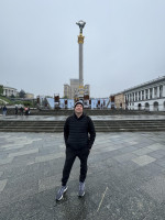 WFCU President Mike Reuter in Kyiv, Ukraine