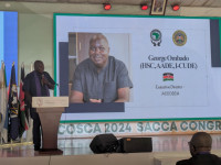 Ombado speaks at SACCA Congress