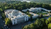 Verkhovna Rada building (parliament house) in Kyiv, Ukraine